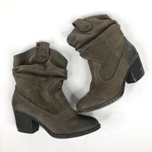 Rocket Dog Sherrif Weathered Look Cowboy Boots
